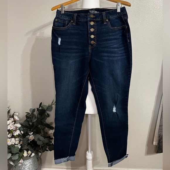 Time and Tru High Rise Curvy Jeans size 10 - Picture 1 of 10